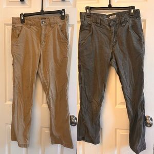 CARHARTT CARGO WORK PANTS - TAN/GREY 30x30